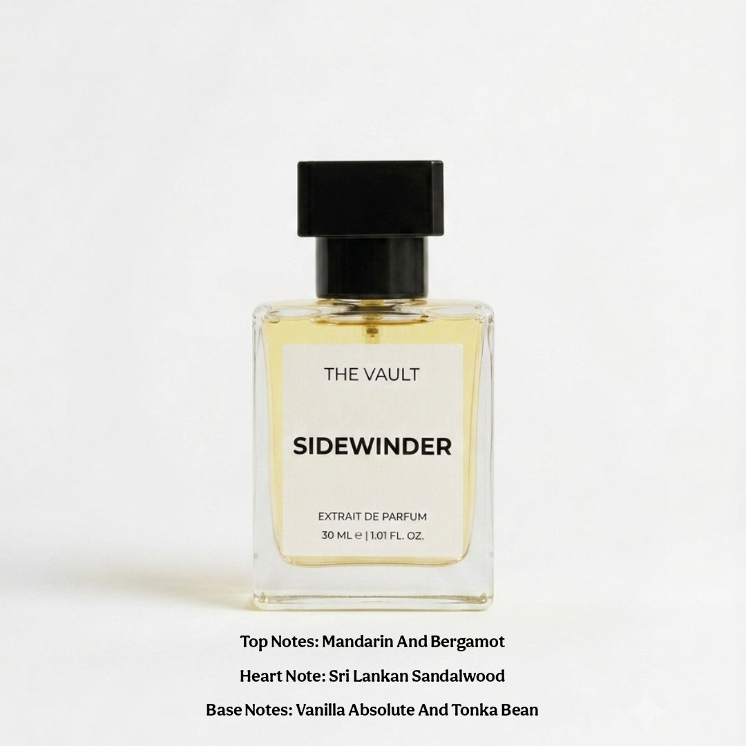 The Vault Sidewinder Extrait de Parfum | Fresh, Citrus & Aromatic Fragrance