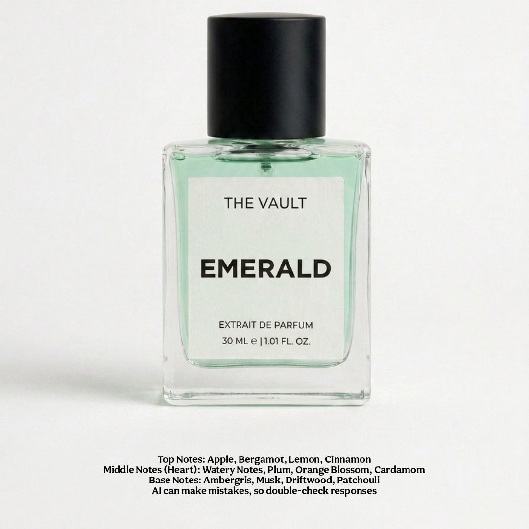 EMERALD - The Vault Parfums Extrait De Parfum
